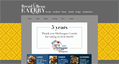 Desktop Screenshot of breadandbean.com